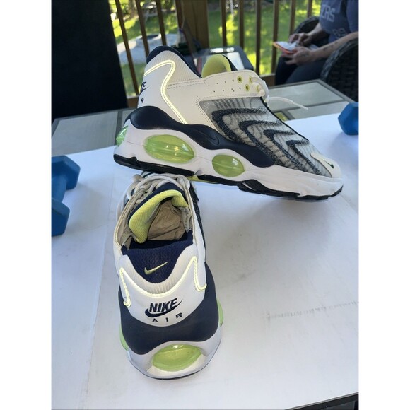 Size 11.5 - Nike Air Max TW White Lemon Twist Navy main image 6